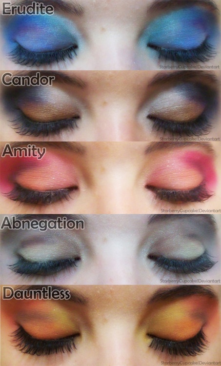 divergent makeup